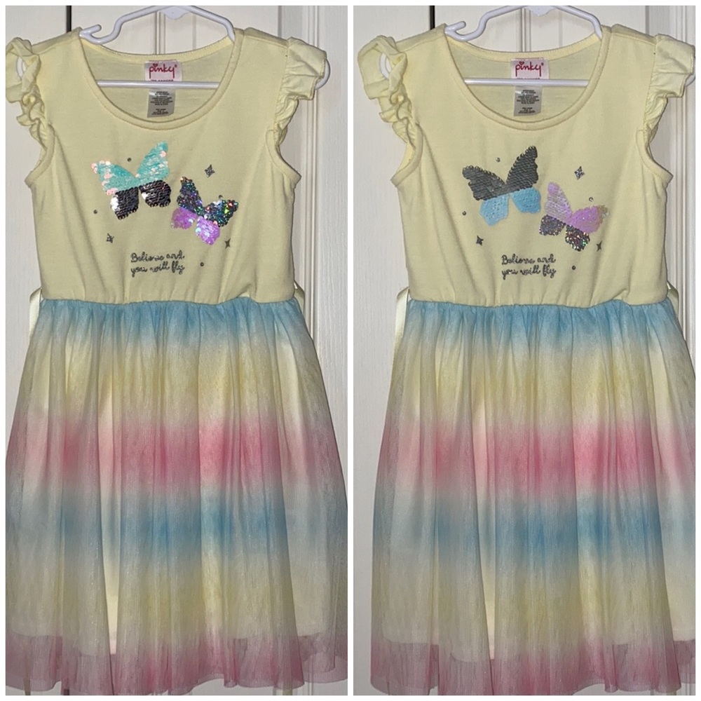 Flip sequin dress